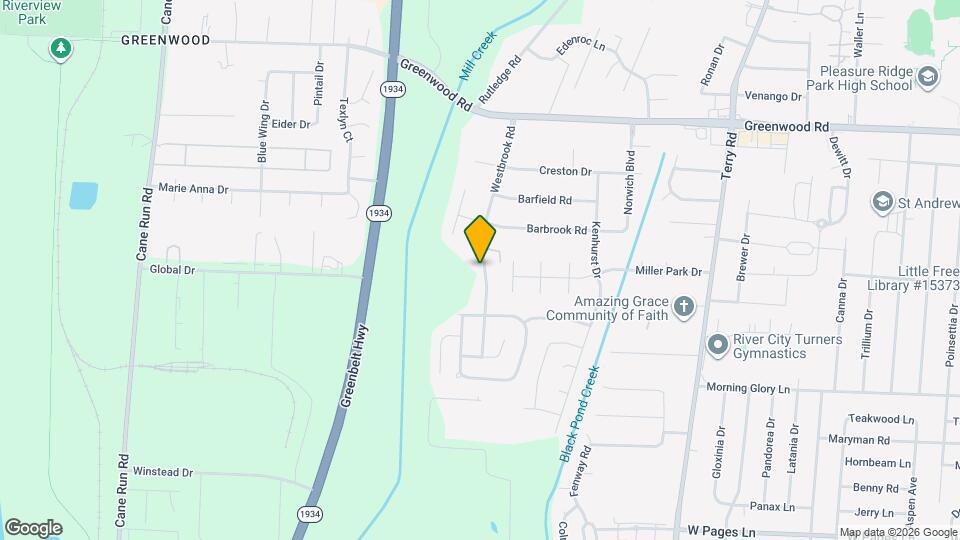 7812 Westbrook Rd Map and Location Details