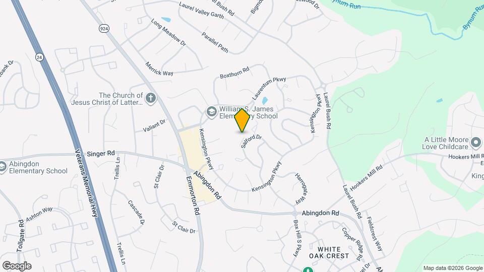 2916 Carlyle Ct Map and Location Details