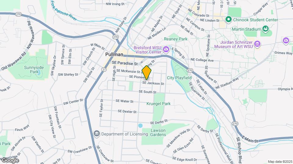 546 SE Jackson St Map and Location Details