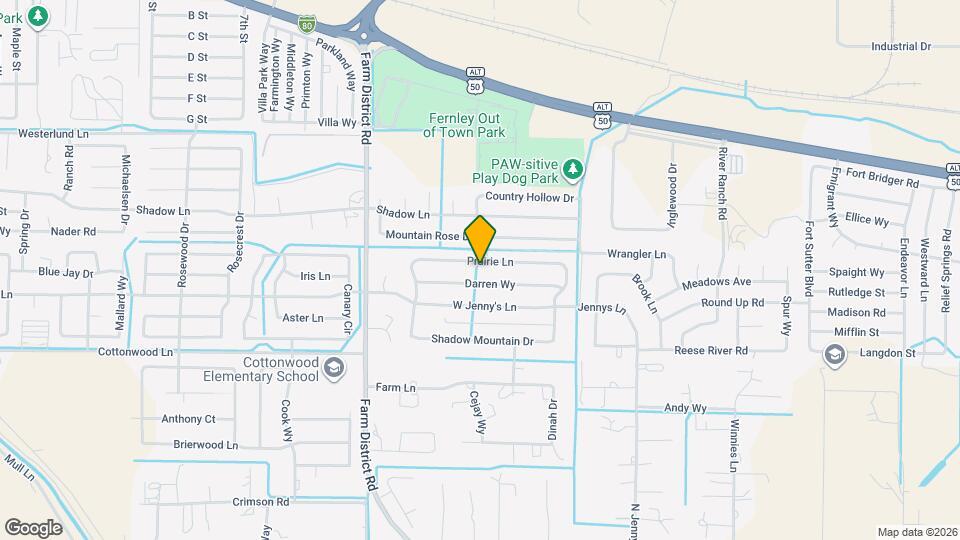 143 Prairie Ln Map and Location Details