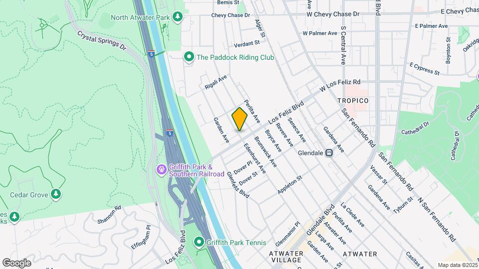 4015 Edenhurst Ave, Unit 4015 Map and Location Details
