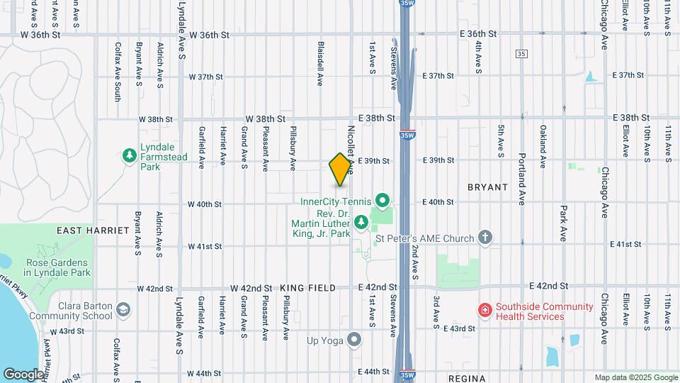 3945 Van Nest Ave Map and Location Details