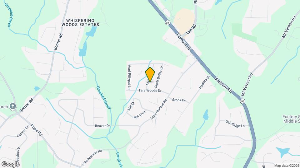 2852 Melanie Ln Map and Location Details