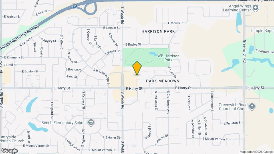 9802 E Boston Cir Map and Location Details