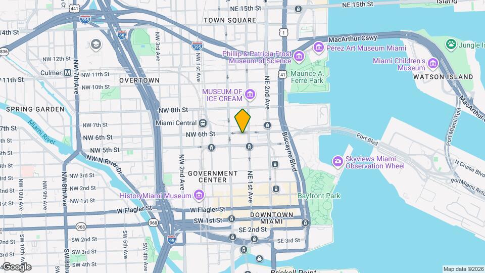 Downtown 6th Mapa y Detalles de la Ubicación