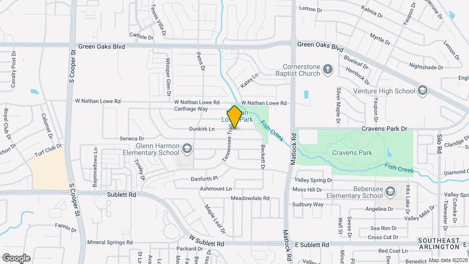 816 Dunkirk Ln Map and Location Details