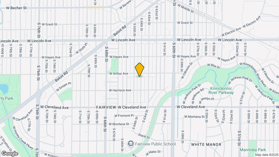 2525 S 64th St Map and Location Details