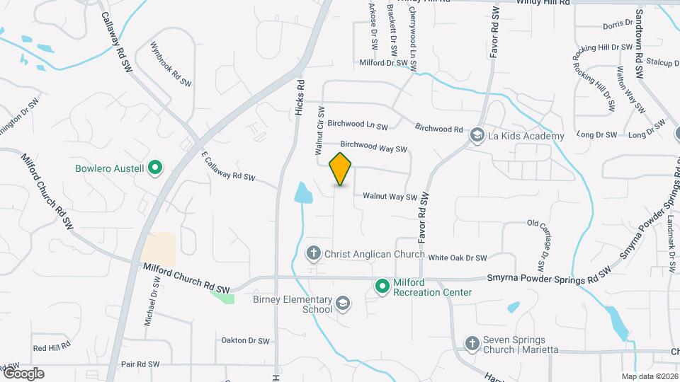 2887 Montview Dr SW Map and Location Details