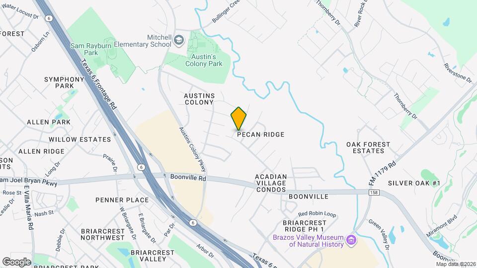 3602 Choctaw St Map and Location Details