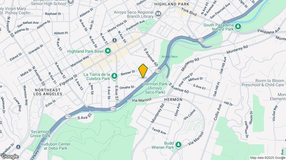 5841 Arroyo Dr Map and Location Details