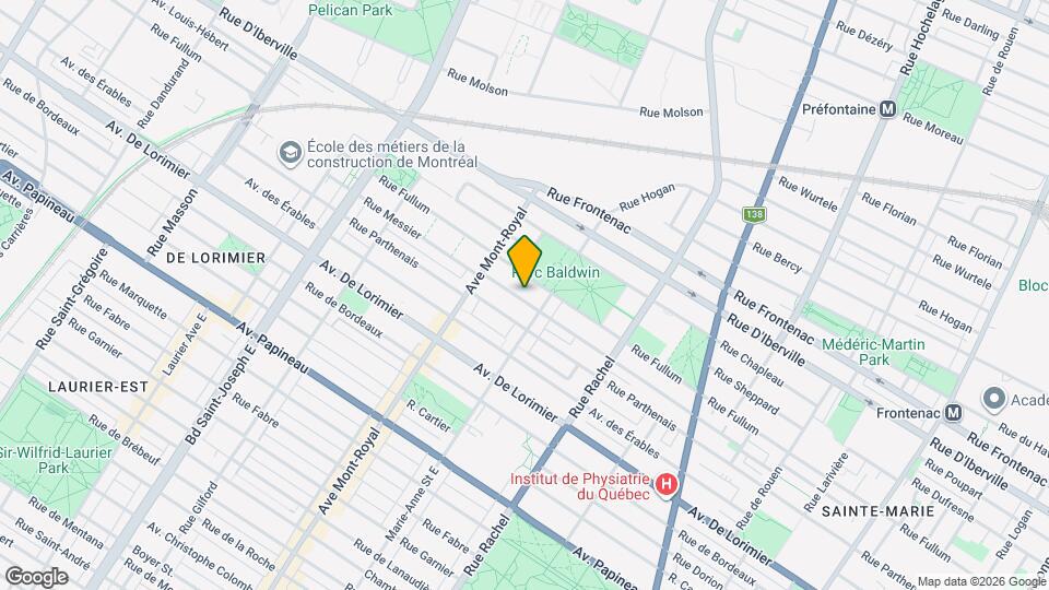 4395 Messier Rue Map and Location Details