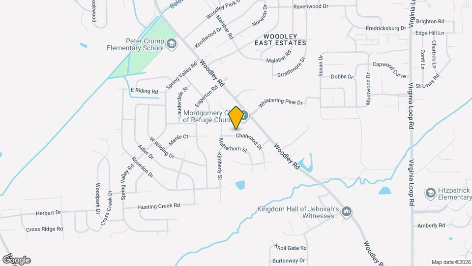 3821 Chatwood St Map and Location Details