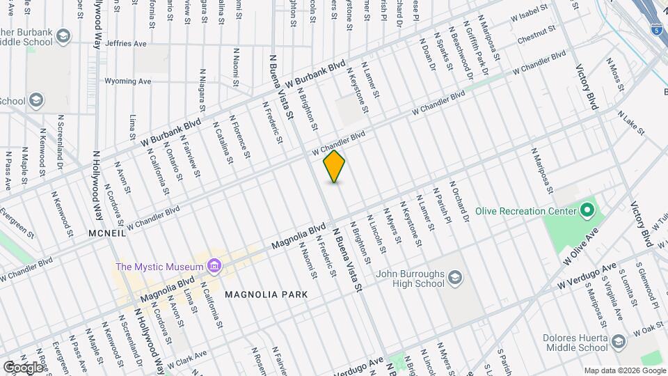 745 N Brighton St Mapa y Detalles de la Ubicación