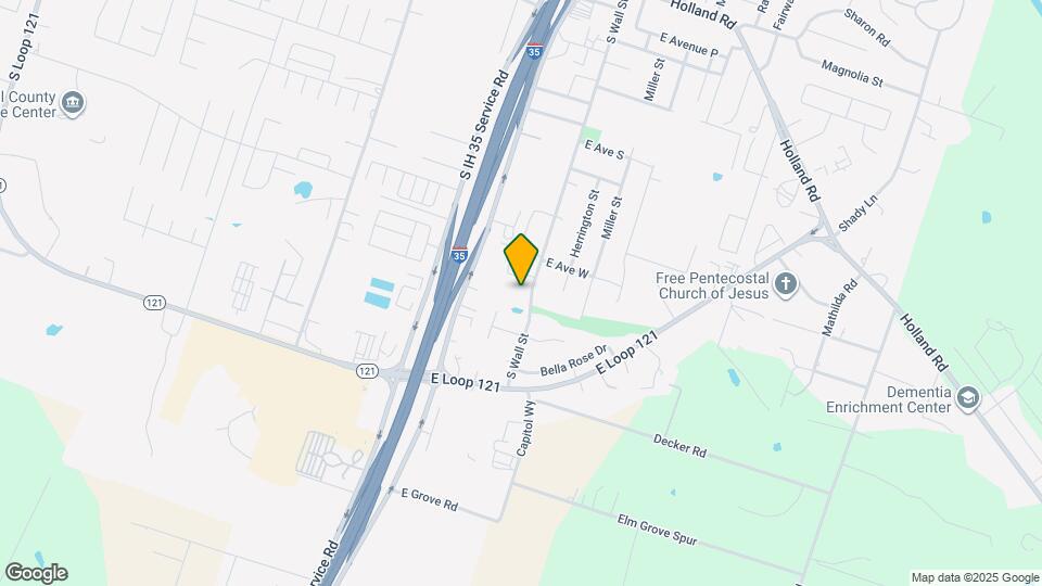 2351 S Wall St Map and Location Details