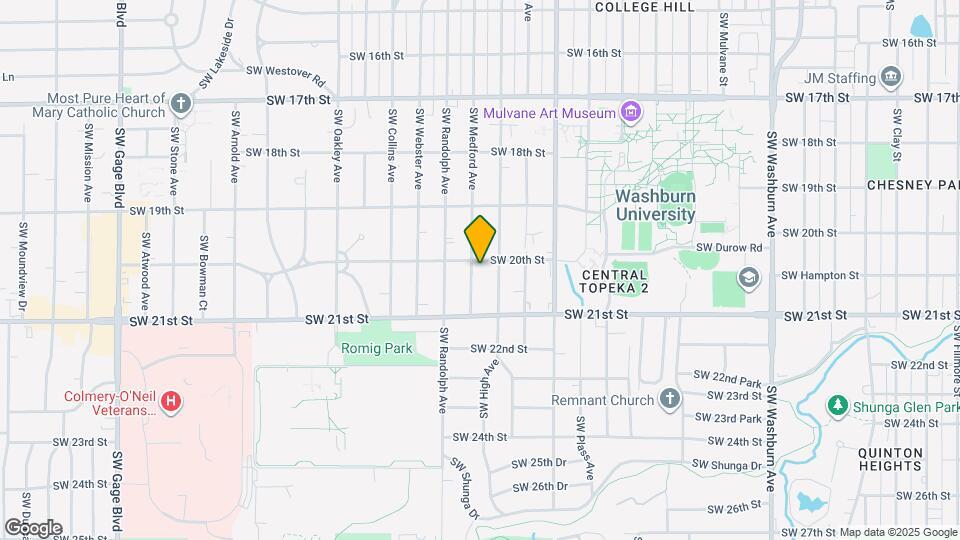 2004 SW Medford Ave Map and Location Details