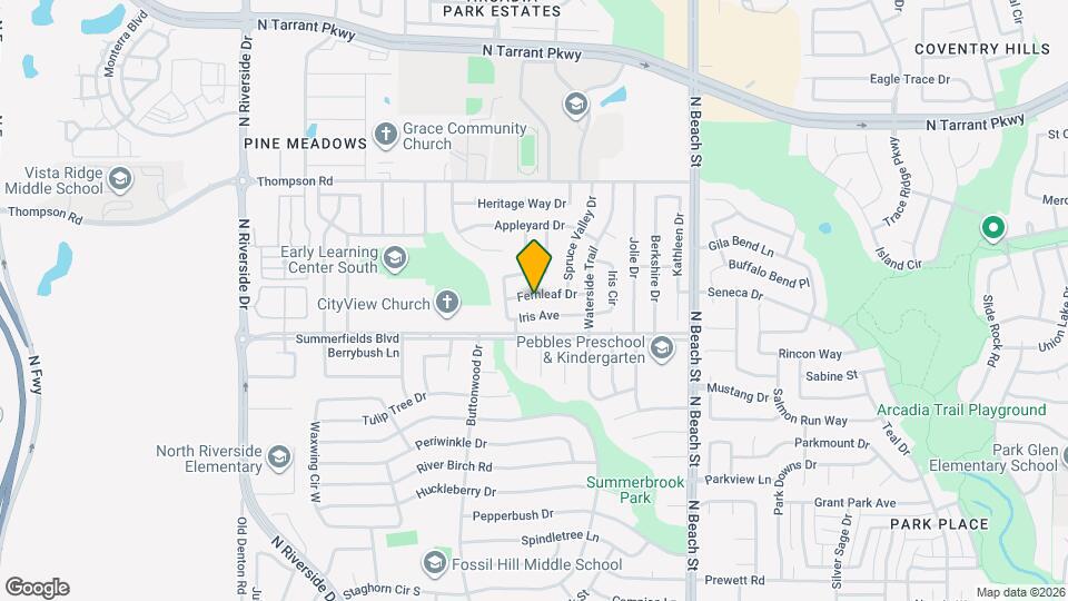 4220 Fernleaf Dr Map and Location Details