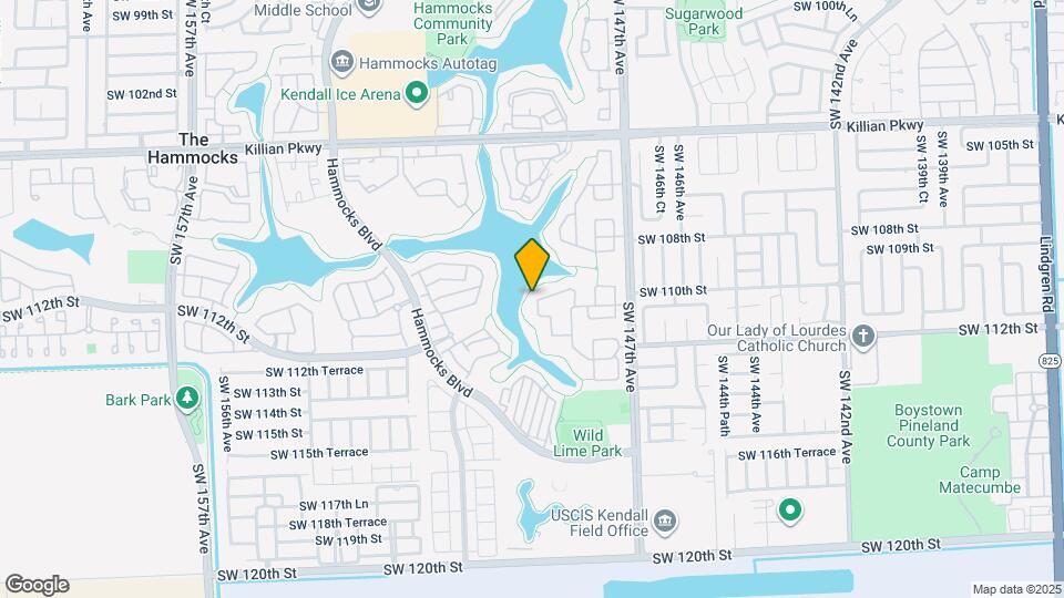11034 SW 148th Pl Map and Location Details