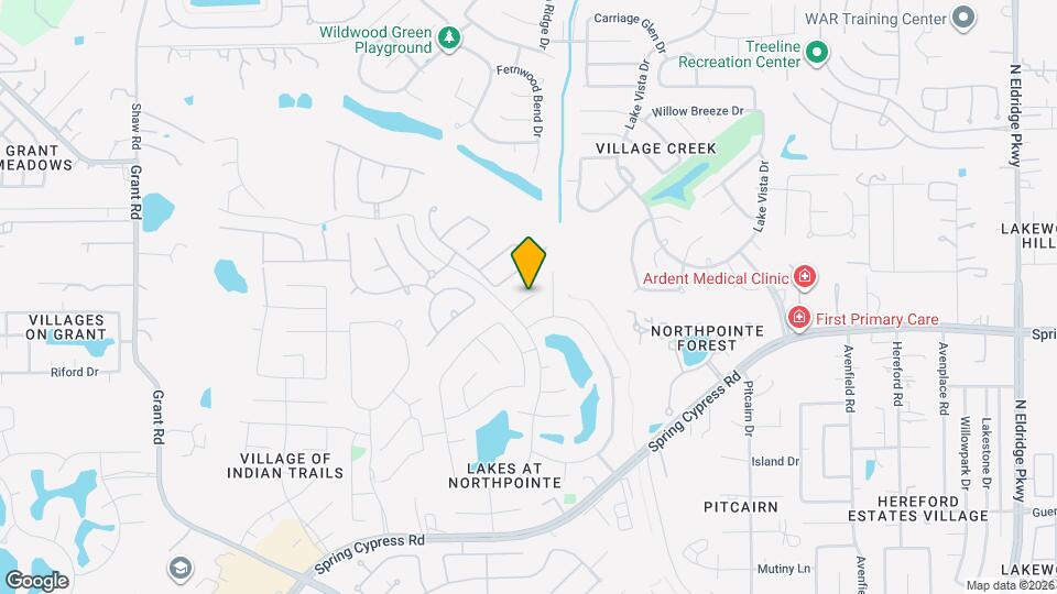 13310 Cypress Palms Court Map and Location Details