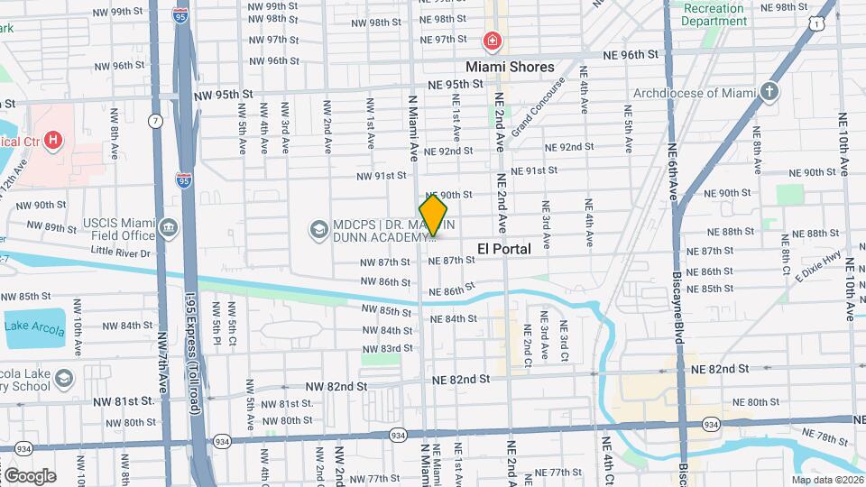 26 NE 88th St Map and Location Details