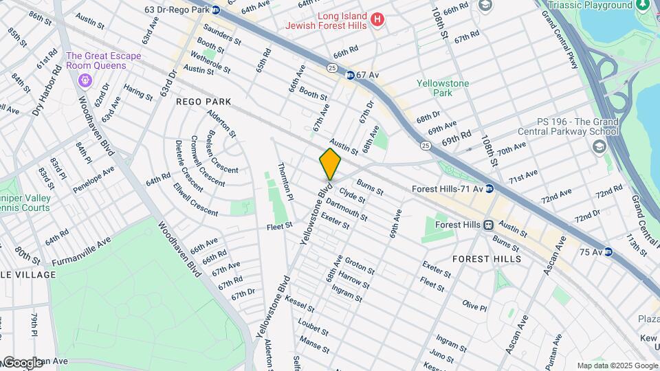 6711 Yellowstone Blvd Map and Location Details