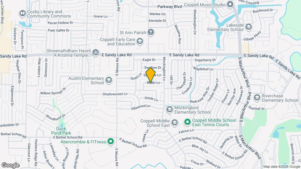 737 Robin Ln Map and Location Details