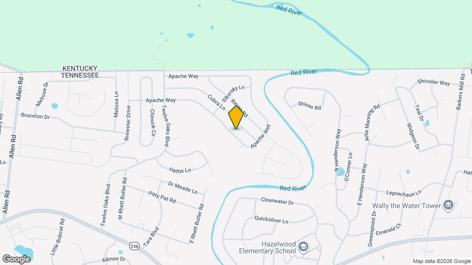 1605 Apache Way Mapa y Detalles de la Ubicación