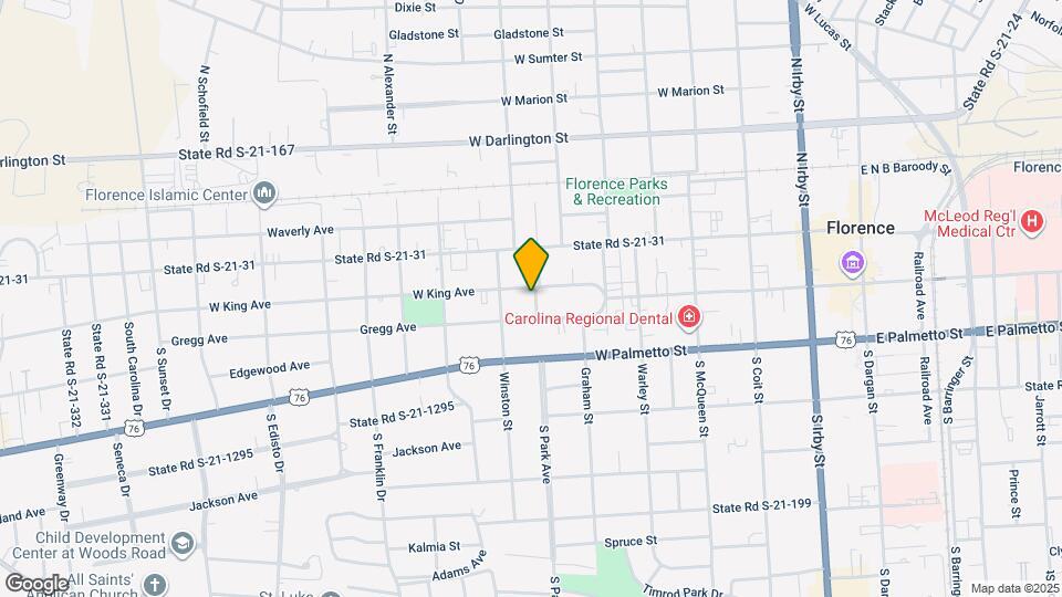 153 S Guerry St Map and Location Details