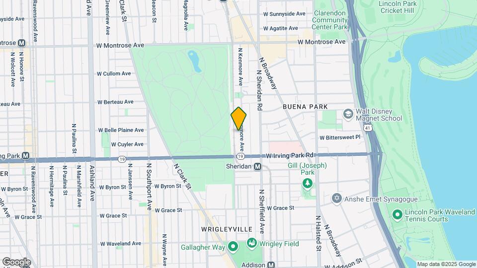 4048 N Kenmore Ave Map and Location Details