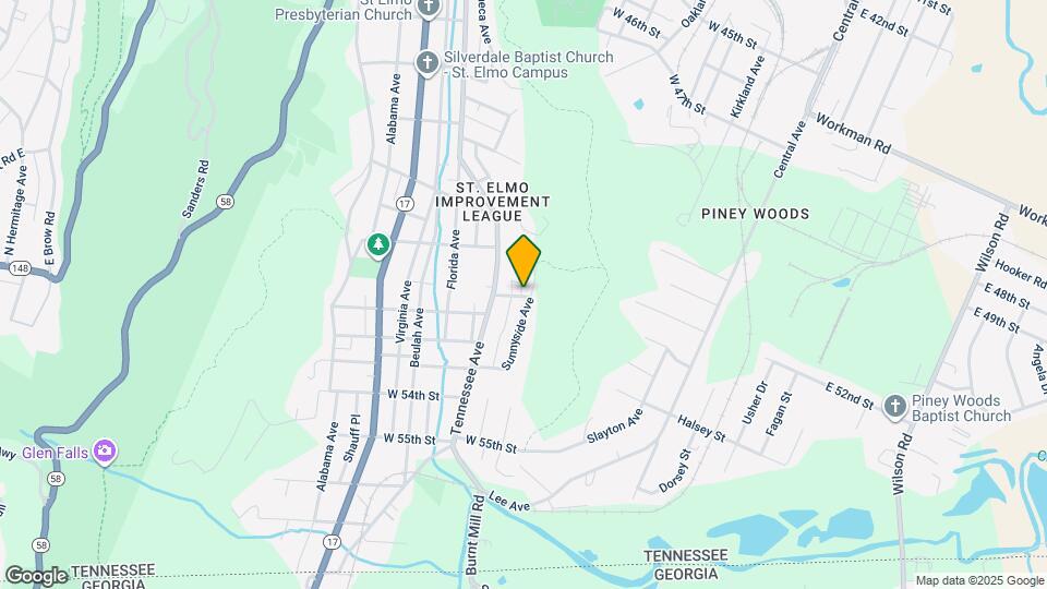 1205 W 50th St Map and Location Details