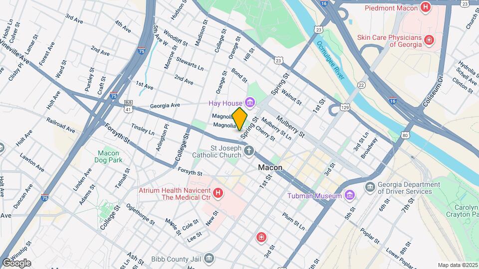 481 Spring St Map and Location Details