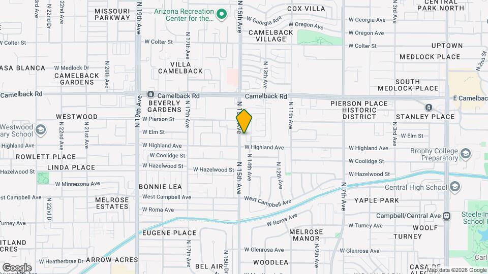 4711 N 15th Ave Map and Location Details