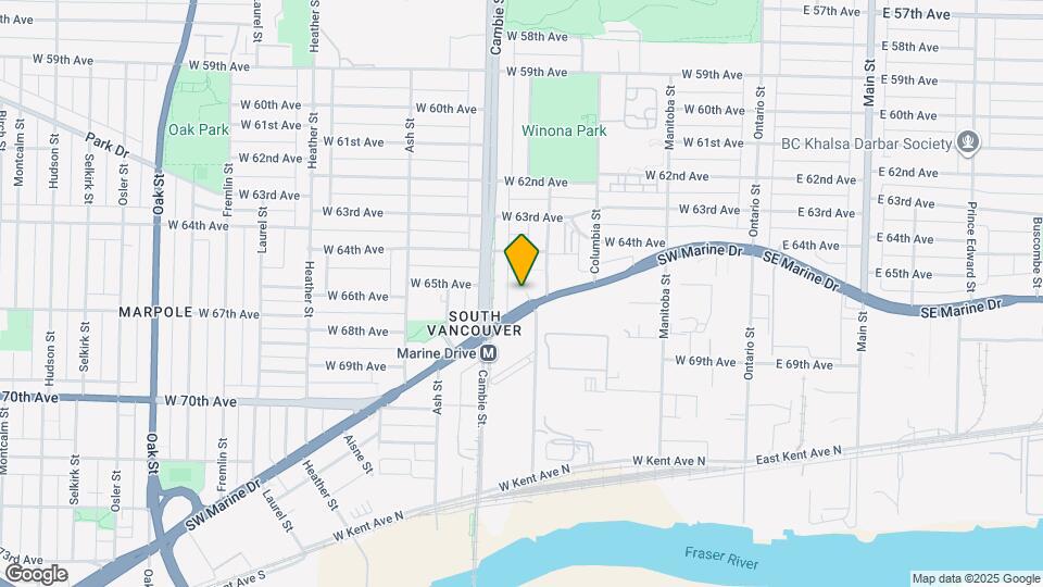 455 Marine Dr SW Map and Location Details