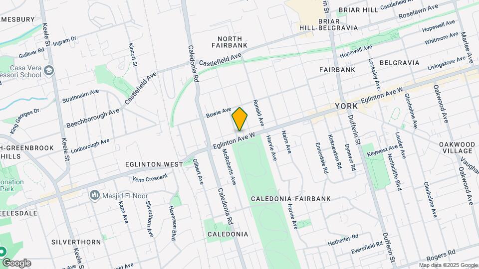 2146 Eglinton Av W Map and Location Details
