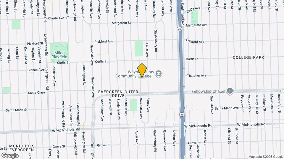 17600 Greenview Ave Map and Location Details