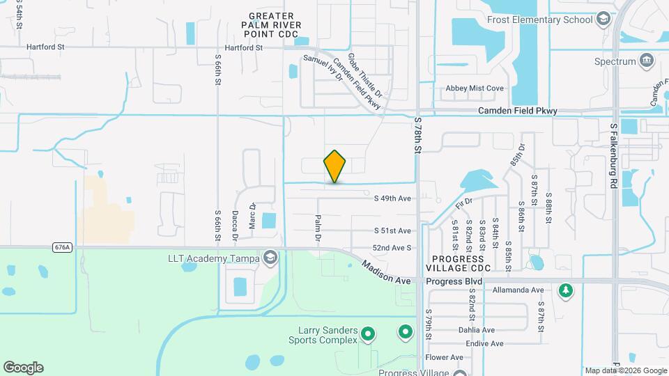 7310 Spring Snowflake Ave Map and Location Details