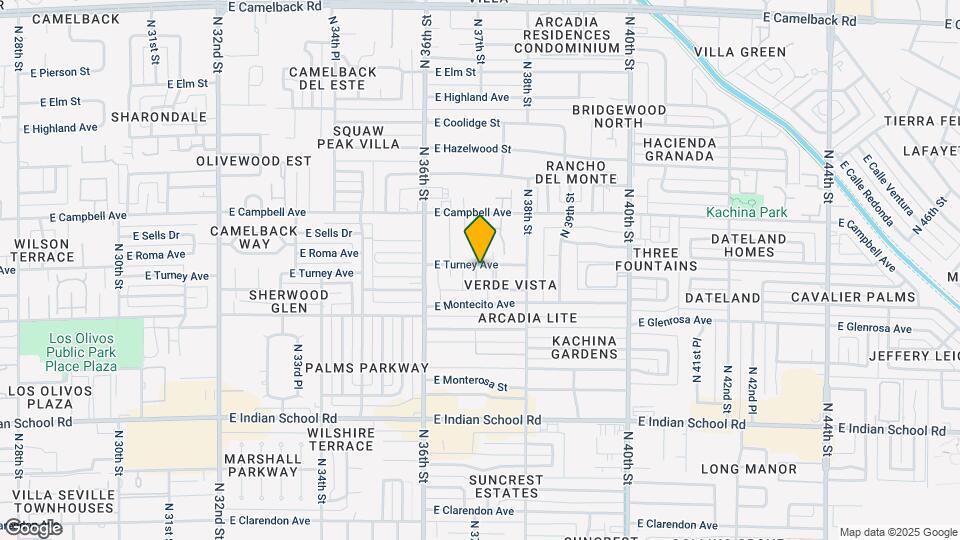 Verda Vista Mapa y Detalles de la Ubicación