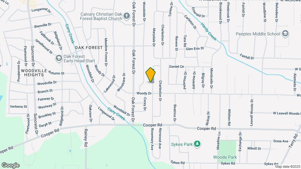 3147 Shirley Dr Map and Location Details