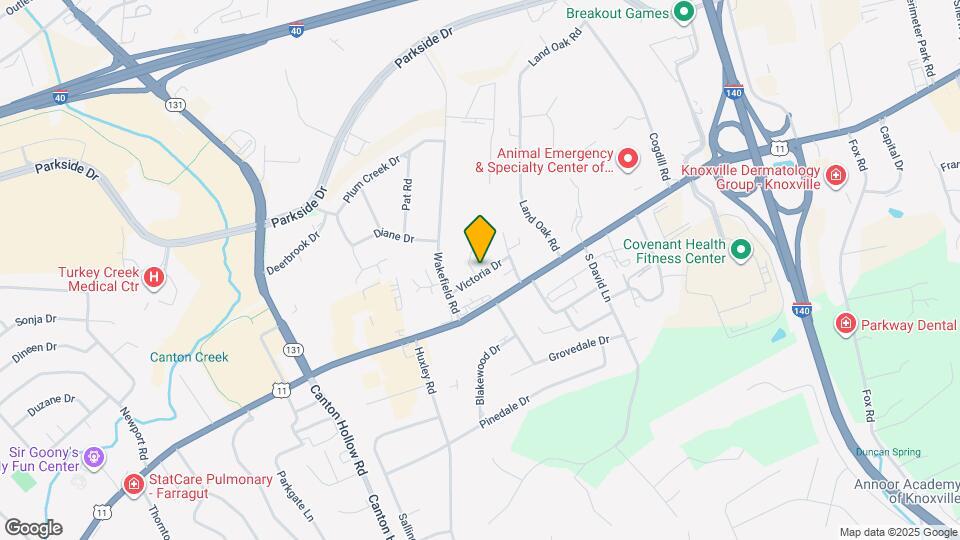 10417 Victoria Dr Map and Location Details