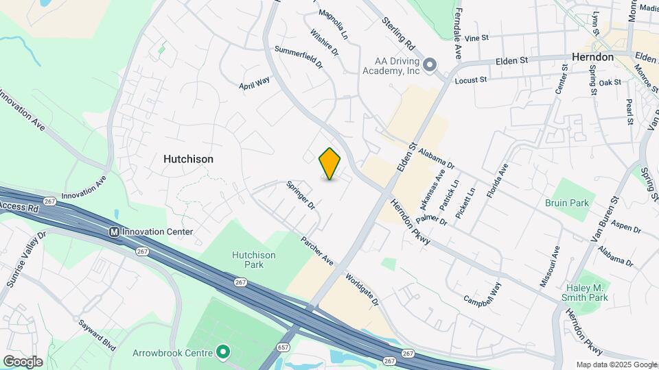 1165 Herndon Pkwy Mapa y Detalles de la Ubicación
