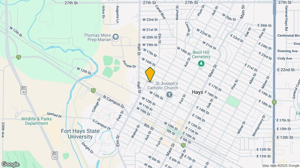 412 W 14th St, Unit B Map and Location Details