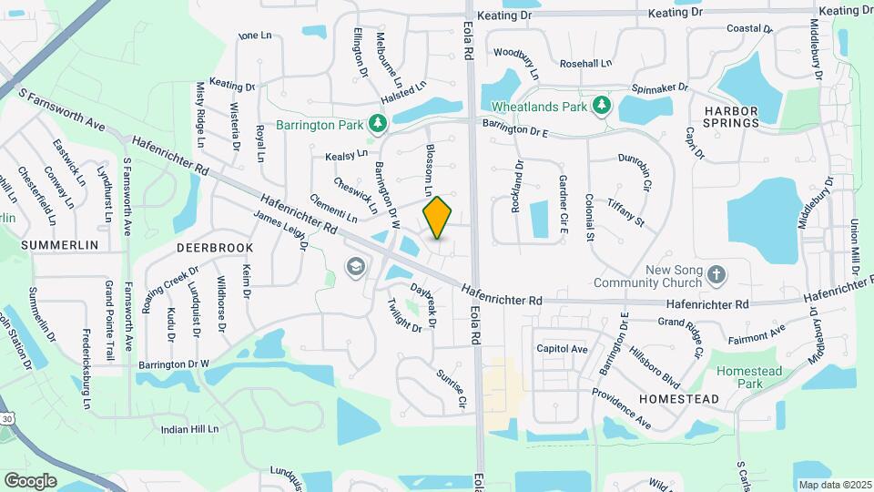 2402 Oakfield Ct Map and Location Details