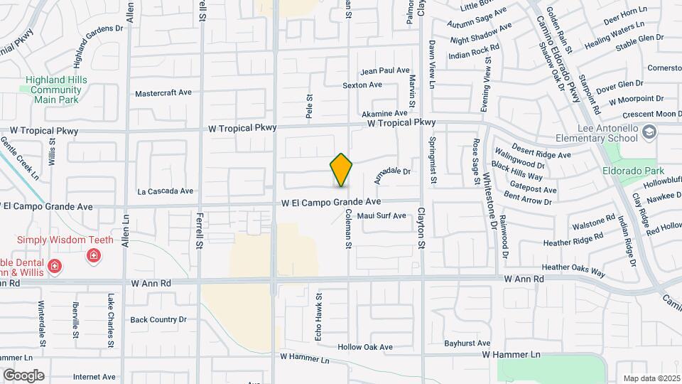 2407 Tropical Sands Ave Map and Location Details