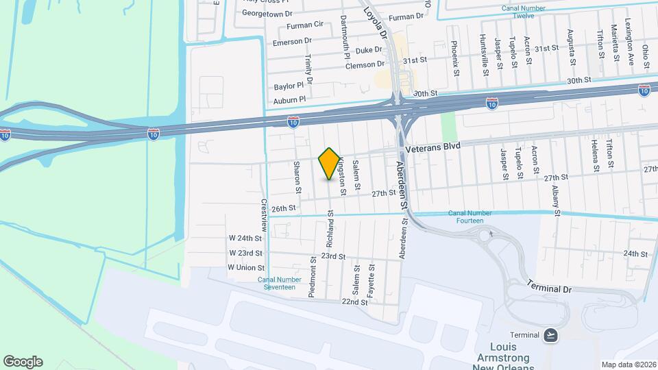 2716 Richland St Mapa y Detalles de la Ubicación
