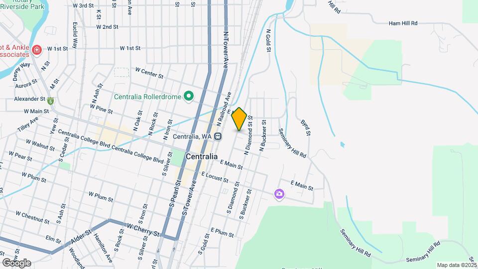 302 E Magnolia St Mapa y Detalles de la Ubicación