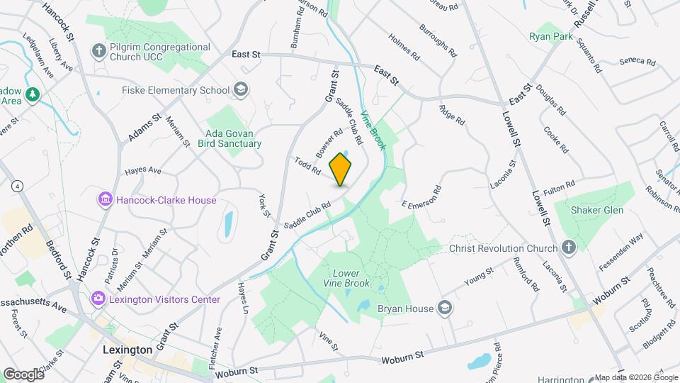 25 Saddle Club Rd Map and Location Details