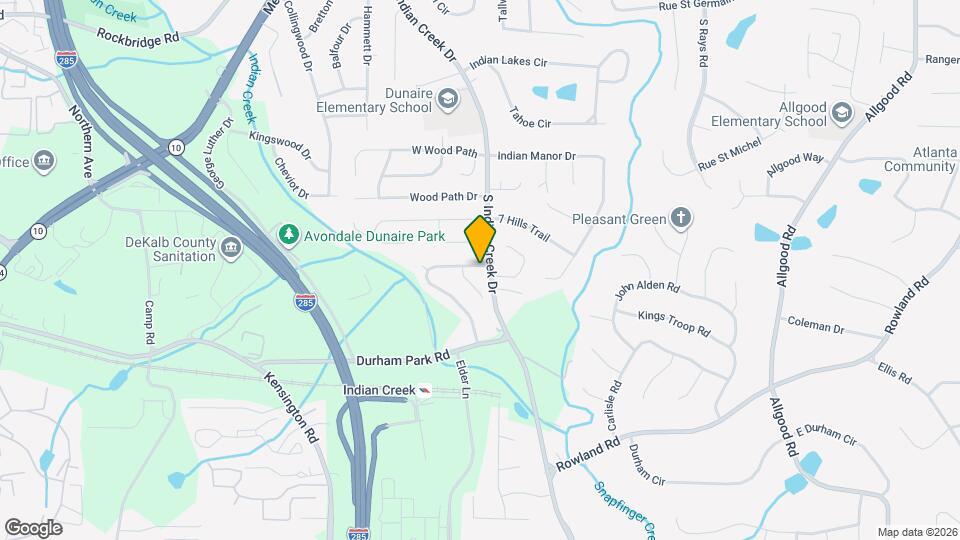 689 Durham Crossing Mapa y Detalles de la Ubicación