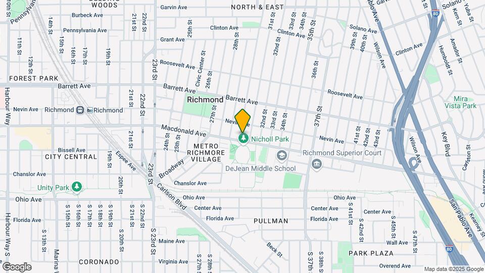 300 30th St Map and Location Details