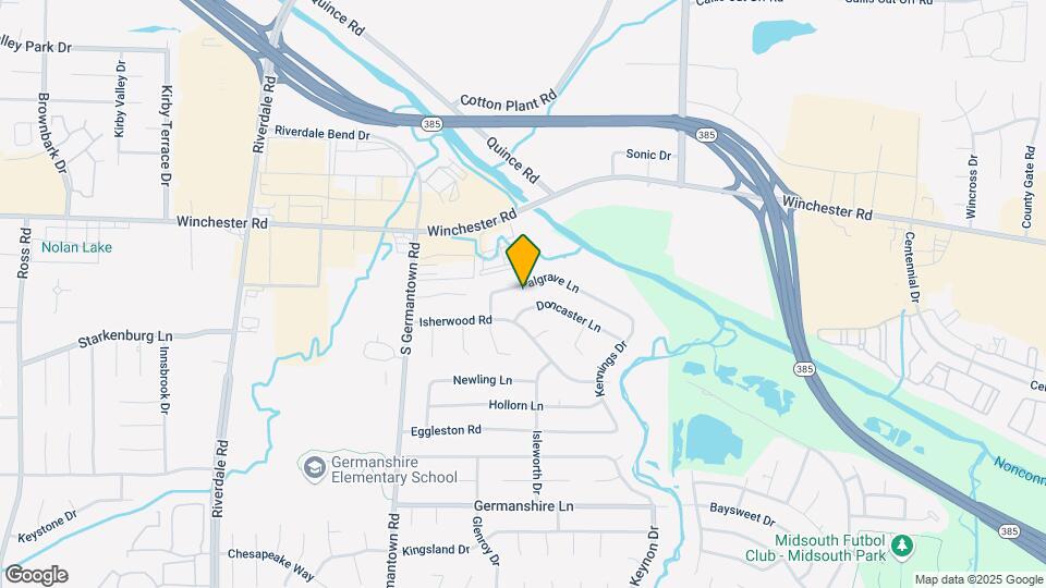 7325 Palgrave Ln Map and Location Details