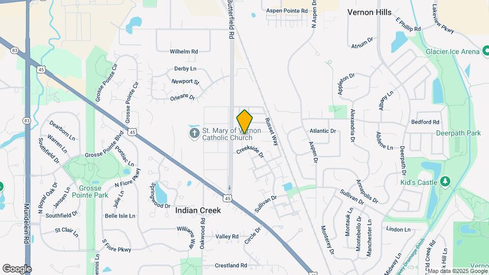 225 Sunset Ct Map and Location Details