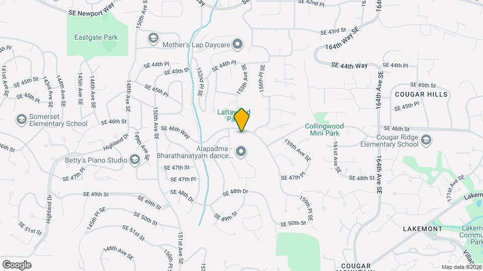 15501 SE 46th Way Map and Location Details